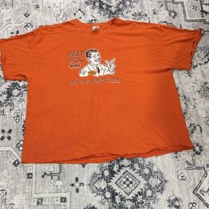 Orange Steelers Fan Graphic Tee